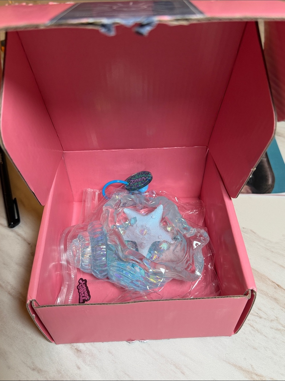 Tabasquishy Blingbling transparent Starfish Squishy